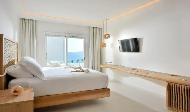 جناح بسرير كوين مع أريكة بمسبح خاص، Anax Resort and Spa 2/9