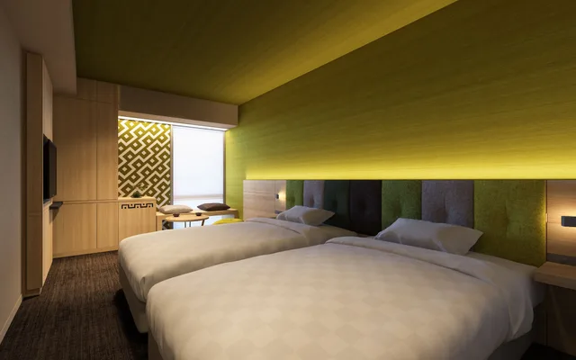 Concept, Twin Beds، Hakata Tokyu Rei Hotel 2/2