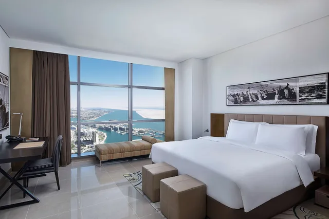 شقة بسرير كينج بإطلالة على البحر بغرفة نوم واحدة، Conrad Abu Dhabi Etihad Towers 2/8