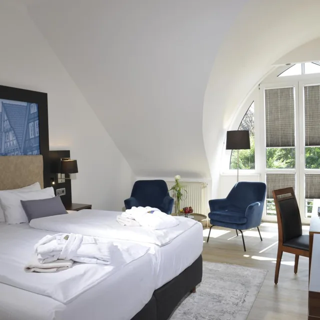 غرفة كومفورت بسرير مزدوج، Hotel Caroline Mathilde 4/7