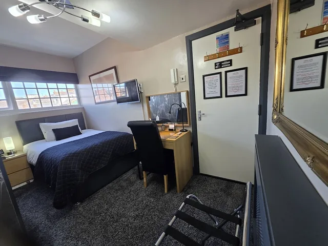 غرفة تنفيذية مفردة بسرير مزدوج، Beechwood Guest House 2/9