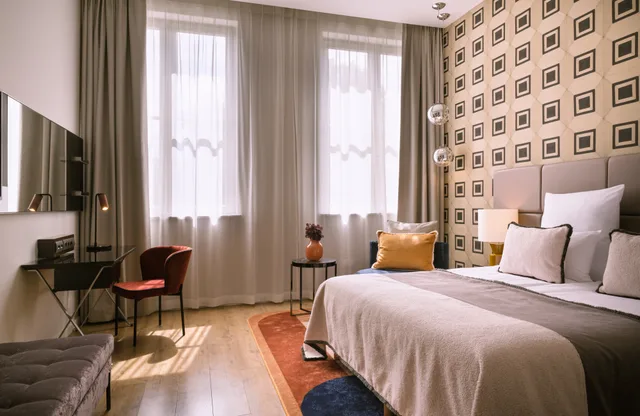 غرفة ديلوكس بسرير مزدوج، Hotel Berlin Potsdamer Platz by Leonardo Hotels 1/4