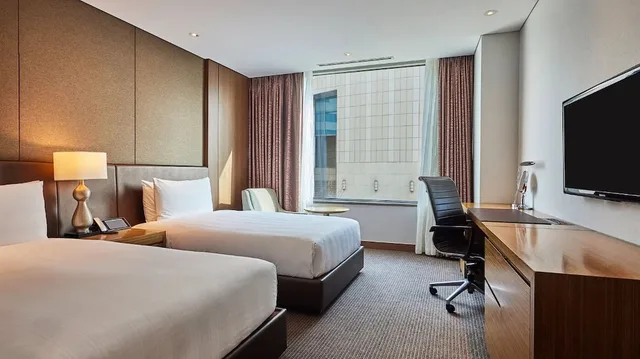 غرفة عائلية بسرير مزدوج وسرير فردي، LOTTE CITY HOTEL GIMPO AIRPORT 3/4