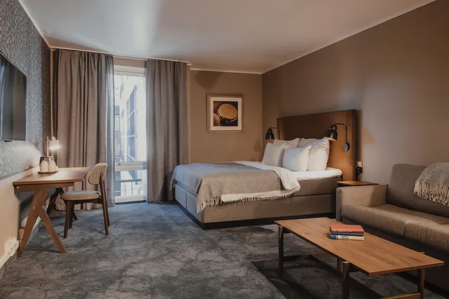 غرفة عائلية بسرير مزدوج مع أريكة، Home Hotel Grand Olav 5/7