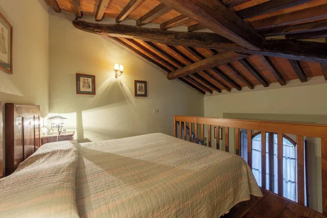 شقة بسريرين كوين بإطلالة على الحديقة بغرفتي نوم، Agriturismo I Bonsi 1/8