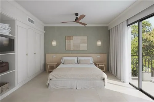 غرفة عائلية بإطلالة على الحديقة بشرفة، Vell Mari Hotel and Resort 1/2