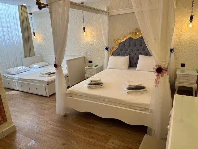 غرفة رباعية بإطلالة على الحديقة، Alacati Grand Eldoris Otel 6/10