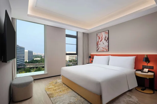 غرفة سوبيريور بسرير كينج، Hilton Garden Inn Beijing Huaxiang Tiantan Hospital 1/2