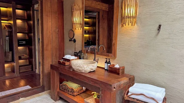 4 Bedrooms, Pool, Jungle, Villa, 4 Beds, Sea View، Dinso Resort 6/6