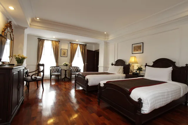 غرفة ديلوكس بسرير مزدوج، Dhavara Boutique Hotel 1/3