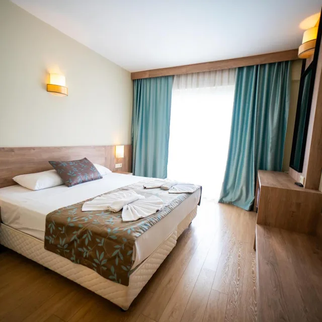غرفة اقتصادية بسرير مزدوج، Lucida Beach Hotel 2/4