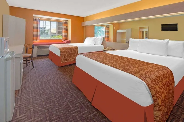 غرفة بسريرين كوين للمدخنين، Microtel Inn & Suites By Wyndham Amarillo 1/1
