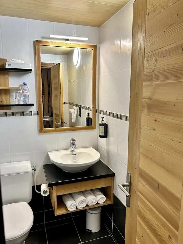 غرفة سوبيريور بسرير مزدوج، Hotel Les Prodains 9/10