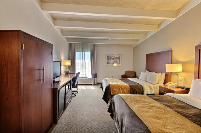 غرفة قياسية بسريرين مزدوجين، Comfort Inn and Suites Madison Airport 2/10
