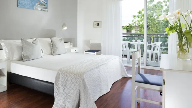 غرفة أساسية بسريرين منفصلين بشرفة، Hotel Maestri 6/10