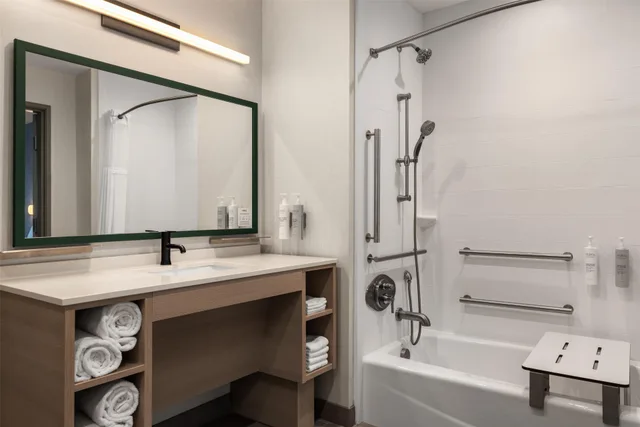 جناح بسرير كينج بغرفة نوم واحدة لذوي الإعاقة، Home2 Suites by Hilton Fort Worth Lake Worth 5/5