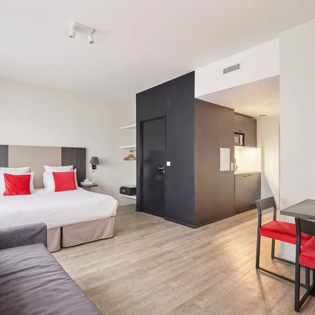 استوديو سوبيريور مع أريكة، Aparthotel Odalys Paris Xvii 3/6