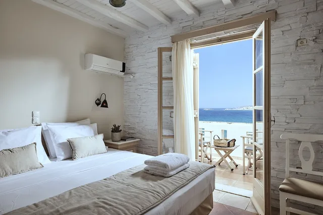 غرفة ديلوكس ثلاثية بإطلالة على البحر، Naxos Magic Village Hotel 2/10