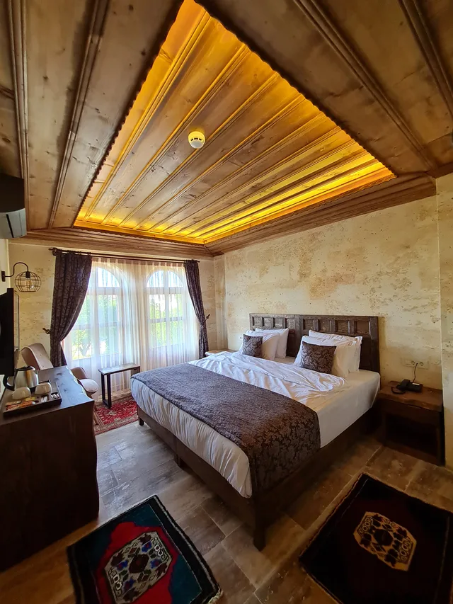 غرفة ثلاثية بسرير مزدوج أو سريرين منفصلين، Flavia Cappadocia Hotel 1/2