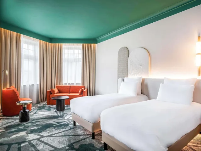 غرفة ديلوكس بسريرين منفصلين مع أريكة، Rezydent Hotel Sopot - MGallery Collection 4/10