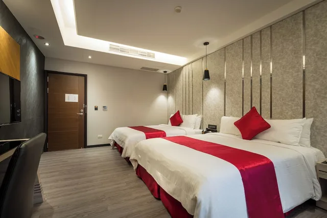 غرفة عائلية رباعية بسريرين مزدوجين، Jinspa Resort Hotel 3/5