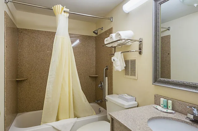 غرفة بسرير كينج لذوي الإعاقة، Quality Inn & Suites Greenville - Haywood Mall 5/5