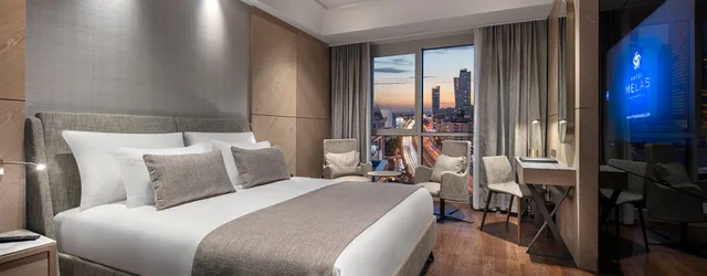غرفة ديلوكس مفردة بسرير كوين، Melas Hotel Istanbul 1/2
