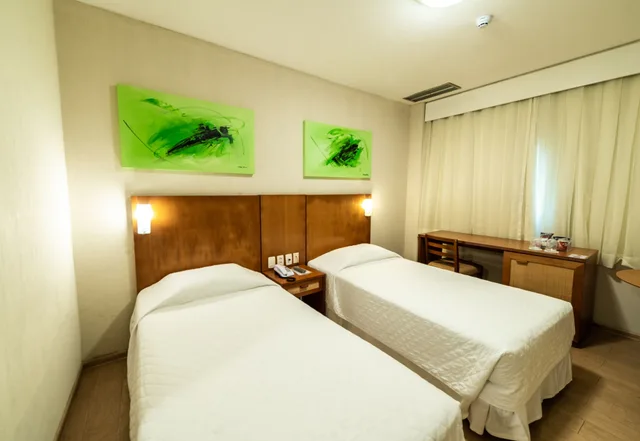 غرفة قياسية بسريرين منفصلين، Hotel Praia Centro 12/17