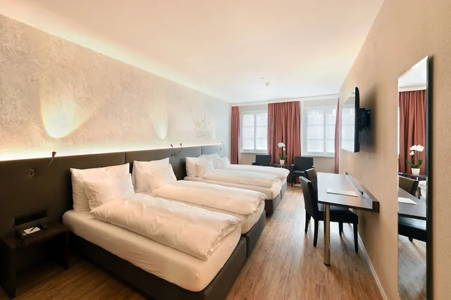 غرفة رباعية، Altstadt Hotel Krone Apartments Luzern 4/8