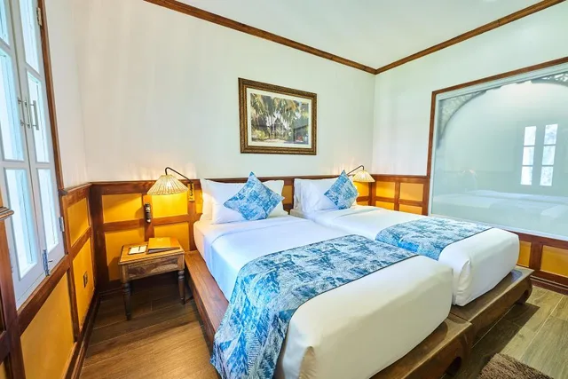 Courtyard, Twin Beds، Mybanlao Hotel 1/10