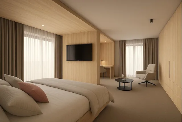 جناح شهر العسل بسرير كينج مع أريكة، Hotel COSMEA Dolomites 3/5