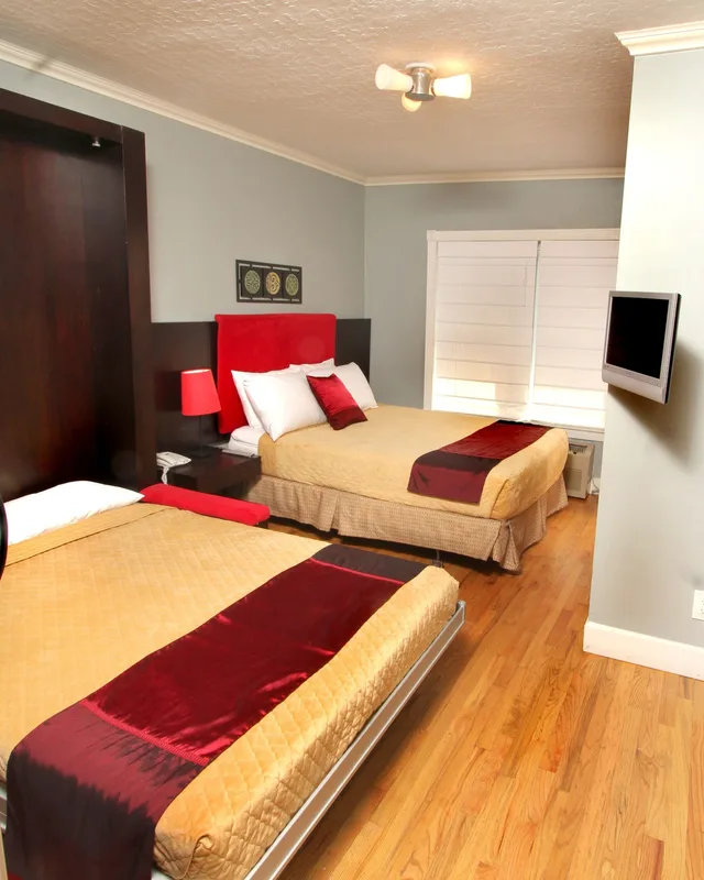 غرفة بسريرين مزدوجين، Ponce De Leon Hotel 1/8