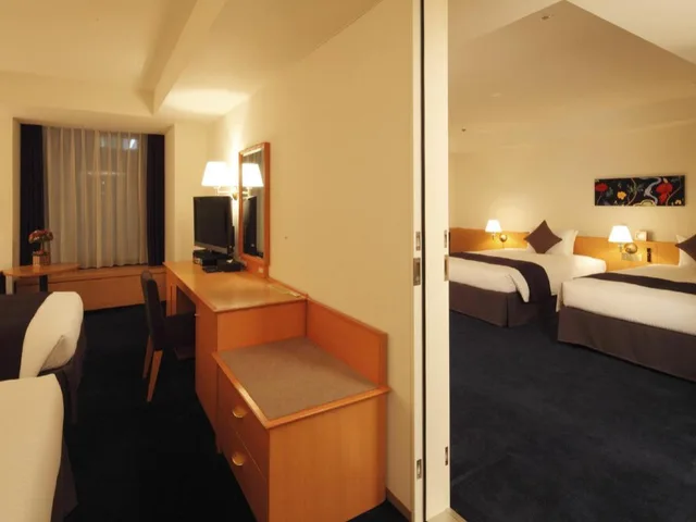 Connecting, 4 Double Beds, East Wing، Sapporo Grand Hotel 5/5