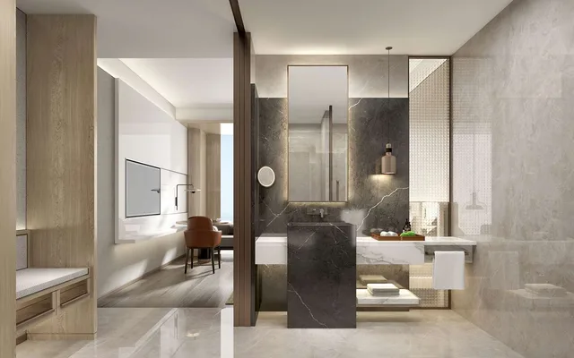 غرفة بسرير كينج، Doubletree By Hilton Xian Fengdong 1/2