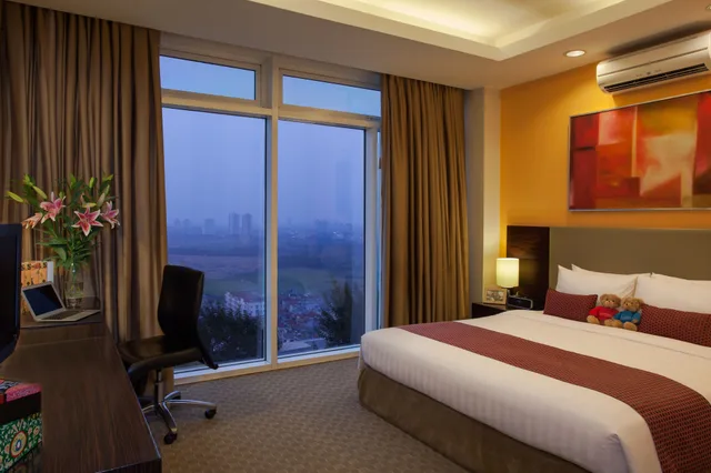 غرفة ديلوكس بسرير كينج بغرفة نوم واحدة، SOMERSET HOA BINH HANOI 3/7