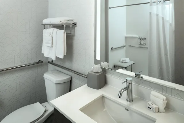 غرفة قياسية بسرير كينج لذوي الإعاقة، Holiday Inn Express Corvallis-On The River 6/9