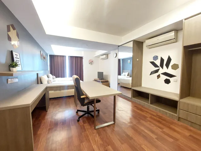 جناح استوديو بسريرين منفصلين، Townhouse OAK 591 Shah Alam By Salaam Suites 2/2