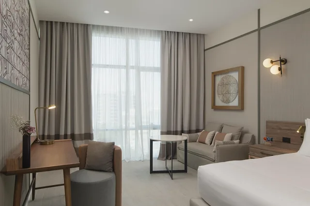 غرفة ديلوكس بسريرين مزدوجين في طابق مرتفع، Hyatt Centric Santo Domingo 5/6
