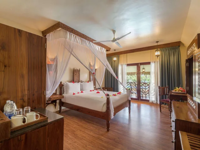 غرفة بسرير كوين بإطلالة على الحديقة، Turaco Nungwi Resort, a Tribute Portfolio Hotel 2/4