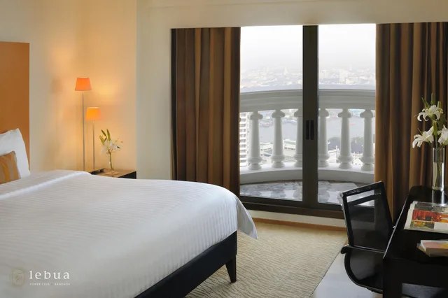 Tower, Club, Suite, Twin Beds, River View, Living Area، Tower Club at Lebua 2/4