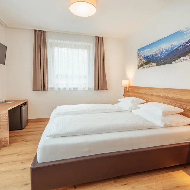 غرفة بسرير مزدوج بشرفة، Hotel Gesser Sillian 9/10