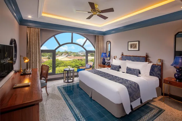 جناح جونيور بسرير مزدوج بإطلالة على المدينة، Silk Path Grand Hue Hotel 1/1