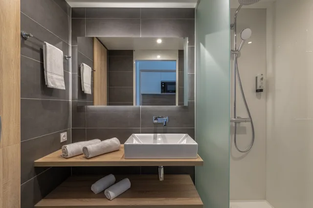 استوديو بسرير كوين، Lagrange Apart Hotel - Les Jardins de l Olympie 9/10