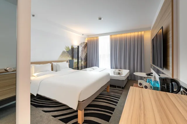 غرفة عائلية بسرير مزدوج، Novotel Wien Hauptbahnhof 7/10