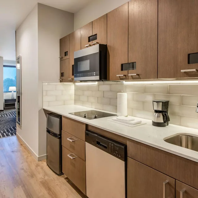 جناح بسرير كينج بغرفة نوم واحدة بمطبخ بحوض استحمام لذوي الإعاقة، Hyatt House Bwi Airport/baltimore 5/5
