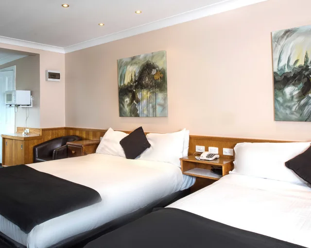 غرفة سوبيريور بسريرين كوين، Blue Mountains Heritage Motel 1/4