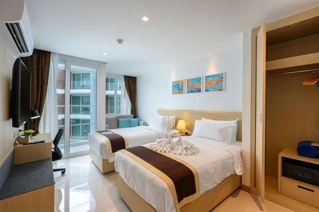 غرفة سوبيريور بسرير فردي، The Beachfront Hotel Phuket 5/10