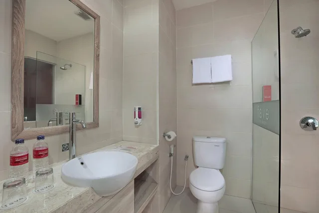 غرفة سوبيريور بسرير مزدوج أو سريرين منفصلين، fave plus hotel Banjarbaru 4/4