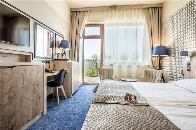 غرفة بمطبخ، Spa Wellness Hotel Diament Ustron 7/10