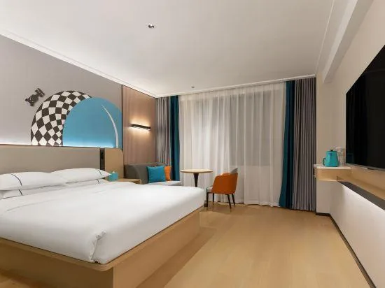 غرفة سوبيريور بسرير كوين، City Comfort Inn Bama Shouxiang Avenue 2/4